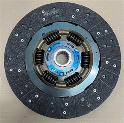 Диск сцепления HD78, HD65, County, БОГДАН, двигатель D4GA, HYUNDAI. Артикул: 411005L010, VKD40007. Производитель VALEO.