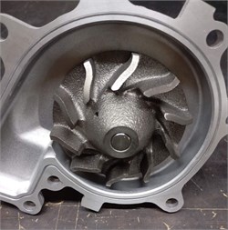 Помпа водяная ISUZU NQR90,FSR90,NPR75,NQR75 (4HK1), артикулы: GWIS-56A 8-97363-478-0, производитель GMB