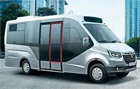 Стекло двери ГАЗель CITY размер 158х55 мм (изогнутое)