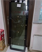 Стекло двери ГАЗель CITY размер 158х55 мм (изогнутое)