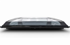Стекло Газель NEXT задок кабины (бортовой) 1288х433 мм артикул GAZS0177
