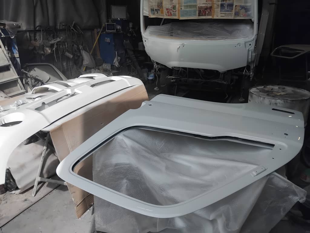 Покрашенная дверь готова к установке